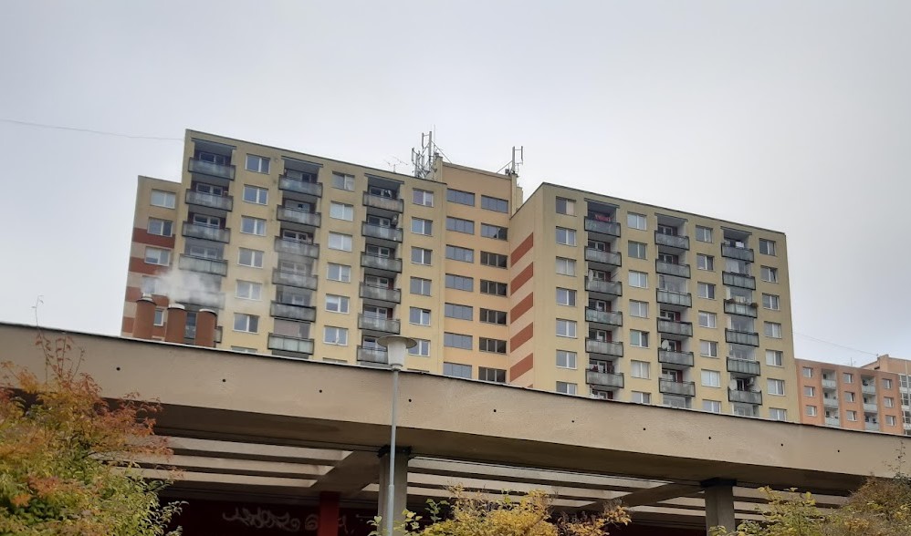 Procházka řečkovickým sídlištěm, Horácké náměstí - Novoměstská